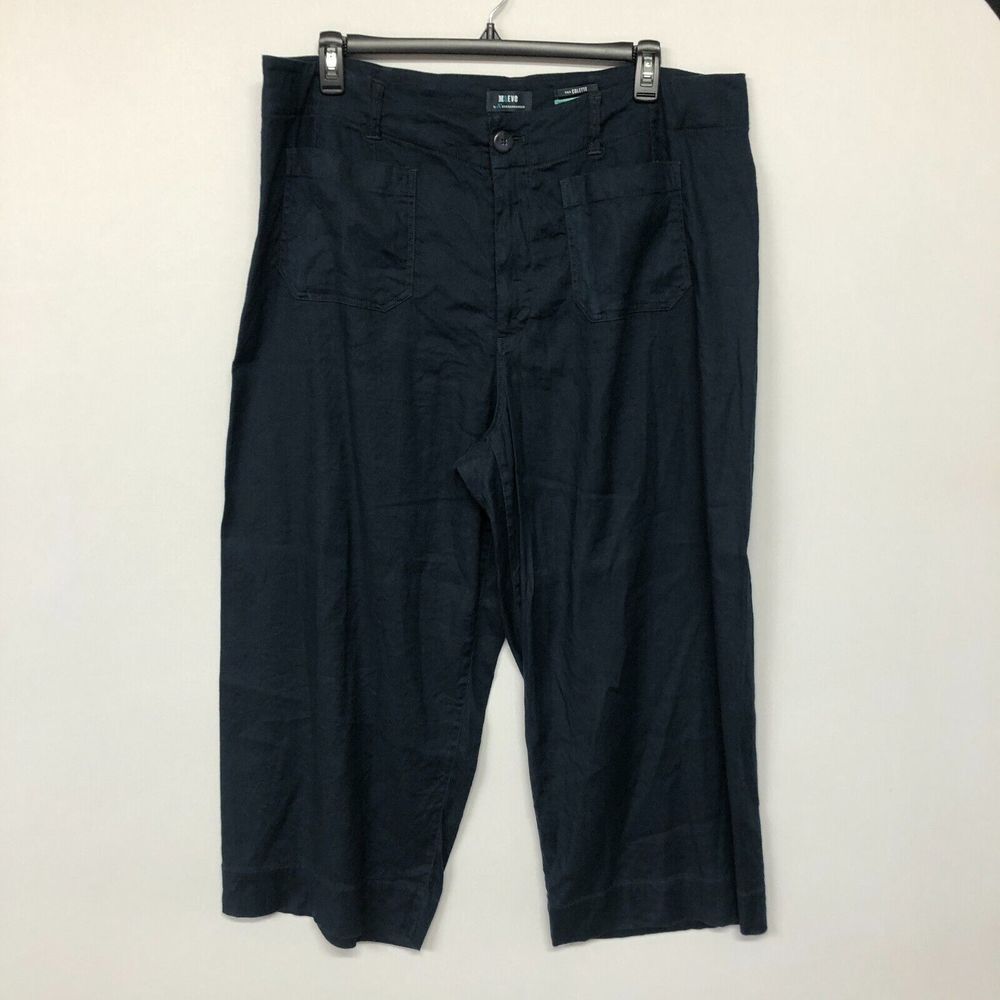 Maeve by Anthropologie Women The Colette Wide Leg Cropped Pants Size 20W M078 -5